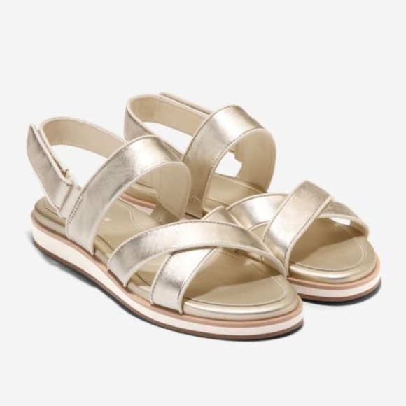 Cole Haan Mirabelle CrissCross Sandals New in Box Size 6.5 - Picture 1 of 6
